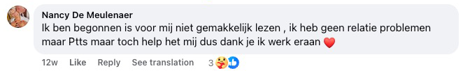 Reactie van Nancy